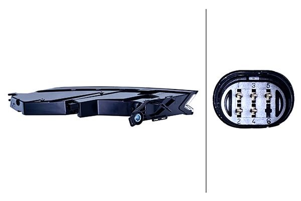 LAMPA TYLNA ZESPOLONA PORSCHE do Porsche, 2SD 015 386-551, HELLA w ofercie sklepu e-autoparts.pl 